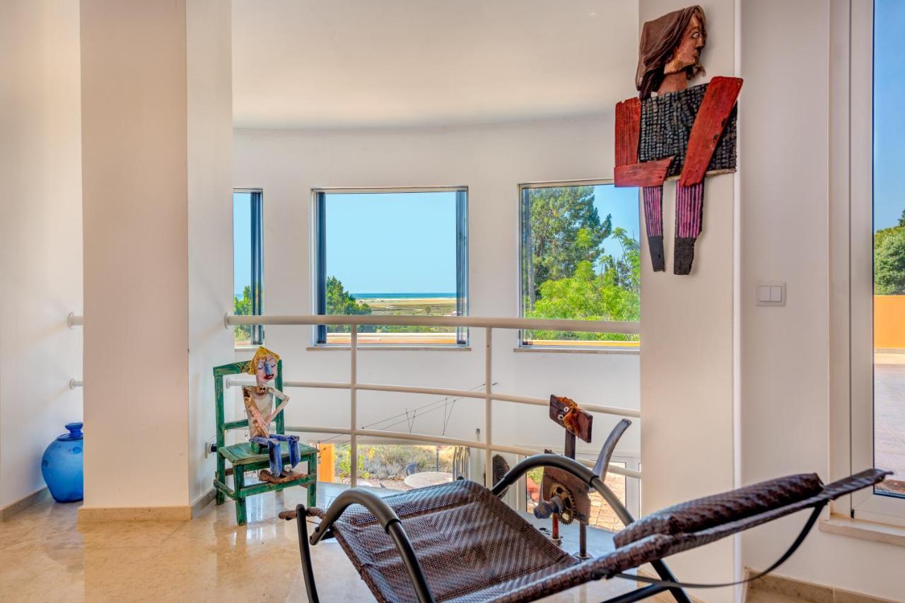 Meia Lua - Your Private Artsy Paradise Overlooking The Ria Formosa With Pool And Sea Views Near Barril Beach, Tavira Luz de Tavira Dış mekan fotoğraf